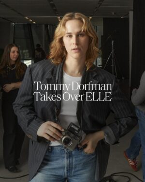 Tommy Dorfman Instagram - Introducing Affirmed, ELLE’s series guest edited by actor and writer @tommy.dorfman that explores gender-affirming care in all its many forms. For Dorfman, who publicly came out as transgender in 2021, affirmation comes from collaborating with other trans artists, like model @memphy, whom she photographed for ELLE. For others featured in Affirmed, like burlesque dancer @jakedupree and comedian @alokvmenon, performing on stage is their safe space. 

At the link in bio, you’ll find more stories, including an in-depth conversation between #SexEducation’s Dua Saleh (@doitlikedua) and #Yellowjackets’ @liv.hewson about being nonbinary in Hollywood. Plus a deep-dive into the growing number of families fleeing their home states in order to obtain life-saving medical care for their trans children. Access to gender affirmation—of all kinds—is essential, and as Dorfman says, “We can all be part of the road that lies ahead.”