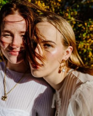 Tommy Dorfman Instagram - i married my best friend and didn’t tell anyone except @hunterabrams who came and photographed us towards the end of last year. we bought our own dresses @doverstreetmarketnewyork where i used to work before acting, and it was perfect.
a few weeks ago we decided to say let’s celebrate this our way, so we we something for @voguemagazine and @vogueweddings because we love each other and the world should know!!!! ok???! 

and if you’re mean to her i’ll 🔪

also BIG thank you @liamnhess and @guiducci @alexandramacon ♡