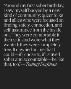 Tommy Dorfman Instagram - Introducing Affirmed, ELLE’s series guest edited by actor and writer @tommy.dorfman that explores gender-affirming care in all its many forms. For Dorfman, who publicly came out as transgender in 2021, affirmation comes from collaborating with other trans artists, like model @memphy, whom she photographed for ELLE. For others featured in Affirmed, like burlesque dancer @jakedupree and comedian @alokvmenon, performing on stage is their safe space. At the link in bio, you’ll find more stories, including an in-depth conversation between #SexEducation’s Dua Saleh (@doitlikedua) and #Yellowjackets’ @liv.hewson about being nonbinary in Hollywood. Plus a deep-dive into the growing number of families fleeing their home states in order to obtain life-saving medical care for their trans children. Access to gender affirmation—of all kinds—is essential, and as Dorfman says, “We can all be part of the road that lies ahead.”