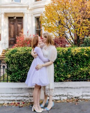Tommy Dorfman Instagram - Congratulations are in order for @Tommy.Dorfman and her partner Elise—the couple are officially married! After a spontaneous wedding in Los Angeles last year, Dorfman and her new wife decided to mark their marriage in a more meaningful way when back home in Brooklyn. “We decided that, at some point down the line, we would just elope. Our love had formed and grown in a contained bubble, so why couldn’t our marriage be on the same terms?” Dorfman writes exclusively for Vogue. At the link in bio, the actress opens up about her whirlwind elopement and the story of her low-key romance. Photos: @hunterabrams