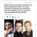 Tommy Fury Instagram - THE DEBT INHERITED. PEOPLE DIE. DEBTS DON’T.⚰️ So excited to announce I’ll be making my acting debut in - THE DEBT INHERITED. Great cast, cannot wait to start shooting🎬. Massive thanks to @dannysawaf and @oceanastudios looking forward to working with you all🙏🏼 (Poster is a first draft)