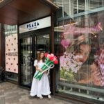 Tomomi Itano Instagram - Rosyluce × PLAZA thanks 王様のブランチ📺♥️ 春のイベント2 Days🌷 たくさんの方が足を運んでくださいました。 ありがとうございます🫶🏻 今回のイベントコンセプトは "American diner" 🛼🍩 私の顔をイラストにしてもらったり🤭 似てるかな？笑 ベビちんもけけと遊びに来たよ🤍 何枚目がすき？ #Rosyluce #Rosydiner @rosyluce