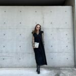 Tomomi Itano Instagram - Maison Margiela✖️ GENTLE MONSTER なんまいめ？🐈‍⬛🕶️🖤 @gentlemonster #Fashion #ootd #154cm #友Style