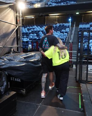 Toni Watson Instagram - Wow! Two shows down! 
That was magic, I am a freshy to this industry if you remove covid I have been here for 2.5 years playing shows. 
To play our first stadium shows with a 5 minute sound check I can only feel grateful for my crew/band/choir. You were all born for this and to have last night in Sydney be my favourite show to date well I owe it to you! My team. The crowd that made us all feel like superstars and to P!NK of course for allowing us to be apart of this incredible tour. Newcastle you're up next! We are heading there today! Where's good to eat? 

Thank you to @g.g.mcg  for capturing these memories ❤️