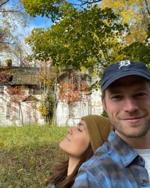 Torrey DeVitto Instagram - Happy birthday to the love of my life ! You are the kindest, funniest, silliest, most loving, most extraordinary, most willing-to-show-up kind of guy I have ever met. The world became a better place the day you were born. Lucky, lucky me that I get to spend my life with you. 
Cheers to your best year yet! 🍻 ❤️💥🎉