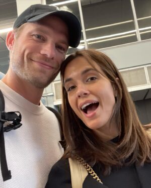 Torrey DeVitto Instagram - Happy birthday to the love of my life ! You are the kindest, funniest, silliest, most loving, most extraordinary, most willing-to-show-up kind of guy I have ever met. The world became a better place the day you were born. Lucky, lucky me that I get to spend my life with you. 
Cheers to your best year yet! 🍻 ❤️💥🎉
