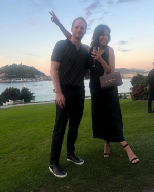Torrey DeVitto Instagram - Happy birthday to the love of my life ! You are the kindest, funniest, silliest, most loving, most extraordinary, most willing-to-show-up kind of guy I have ever met. The world became a better place the day you were born. Lucky, lucky me that I get to spend my life with you. 
Cheers to your best year yet! 🍻 ❤️💥🎉