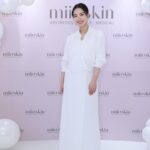 Tracy Chu Instagram - Congratulations @miiohk.official on the grand opening of their Causeway Bay branch! 🎉🎊Thank you for having me! ❤️ Hair: @jun_cy Makeup: @davinagc Outfit: @christopher_esber Heels: @aminamuaddiofficial Styling: @wwchezw
