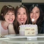 Tracy Chu Instagram - It's Jen's birthday, but I show up whenever there's cake. 🎂🎉🎊 Happy Birthday @jenniferjshum !♥️ @chiangel1110 @sandy.lausinting