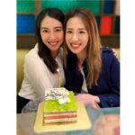 Tracy Chu Instagram - It's Jen's birthday, but I show up whenever there's cake. 🎂🎉🎊 Happy Birthday @jenniferjshum !♥️ @chiangel1110 @sandy.lausinting