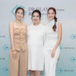 Tracy Chu Instagram - Work is most fun when you are among friends! @ghlchan @rahrahsong ❤️ Congratulations to @drglamhk on the opening of its brand new eye centre. 👁️👓👏 Hair: @jun_cy Makeup: @cyruslee_bridal_makeup Outfit: @anteprimahk Styled by: @wwchezw