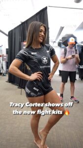 Tracy Cortez Instagram - This fight kit is tough 😤 @cortezmma l #NocheUFC