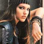 Tricia Helfer Instagram - 1992 editorial find from @triciahelfer.supermodel Gioia Magazine. 17yrs old here I think and my natural hair color. #tb