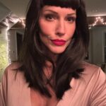 Tricia Helfer Instagram - Naughty and nice this year. Until next. Let’s hope 2024 brings good tidings for all.