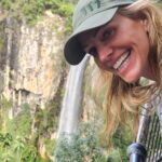 Tricia Helfer Instagram - I think I gotta do it. Yup…did it…dipped in a chilly Aussie waterfall!