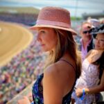 Tricia Helfer Instagram - What a fabulous afternoon with lovely people. #KentuckyOaks #churchhilldowns #unbridledcharitablefoundation