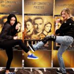 Tricia Helfer Instagram - Everybody was Kung Fu Fighting!! @starfuryevents @aimeegarcia4realz