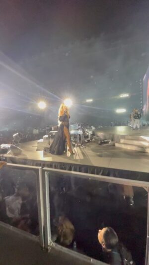 Trinity Fatu Instagram - I still can’t get over the fact that BEYONCE!!!!! said she liked my outfit!🥲 Thank you @sgovintage couldn’t have had this moment without you! …You getting the fabric last minute, making this outfit in less than 24hrs, shipping it to Memphis for me to get it before I flew to Houston really paid off!!! 😂😘 #renaissance #beyonce #houston #beyhive