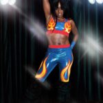 Trinity Instagram - @trinity_fatu as the one & only @realmelina for @tnawrestling Halloween Photoshoot. 📸💚 Talk about a legendary photoshoot 🤯 Photographer: @v_isual.s / @v_isualsstudios Model/Talent: @trinity_fatu Makeup: @impactknockoutsglam #trinityfatu #impactwrestling #melina #halloween #halloweenphotoshoot #melinawwe #toronto