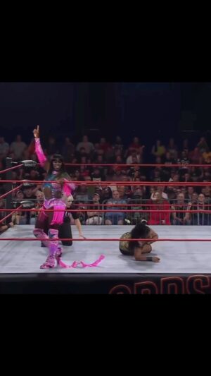 Trinity Fatu Instagram - I call this #STARBURST! 🌟 Watch @impactwrestling 
on demand on IMPACT Plus! #againstallodds #wrestling #knockouts
