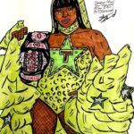Trinity Instagram - Thank you @tom.q.art!!! “Champion Glow.” A brand new drawing today celebrating the brand new Impact Knockouts Champion @trinity_fatu!! This championship has been a long time coming for Trinity, and she deserves all of the shine and all of the flowers. Defeating Deonna Purrazzo at Slammiversary, Trinity took her rightful crown. Amazing!! Long may the glow reign 🌟 . . . #trinity #trinityfatu #naomi #impact #slammiversary #wwe #wrestling #prowrestling #womenswrestling #art #artwork #fanart #draw #drawing #sketch #sketchbook #illustration #wwefanart #wweart #wrestlingart #artistsoninstagram #artist #sharpie #copic #copicmarker #fanartist #portfolio