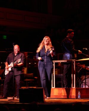 Trisha Yearwood Instagram - Night 1 is in the books and it just makes me more excited for the next 2 performances! See you TONIGHT, @nashvillesymphony! Let’s give them some of that Ol’ Blue Eyes magic!! xo 🩵
