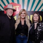Trisha Yearwood Instagram - Thank you Moose and Erin. Starting with an idea and a blank piece of paper, and then figuring out how to “Put it in a Song” is an indescribable feeling. Thanks for performing it with me! Let’s do that again. 🩵 t #CMTAwards #songwriters