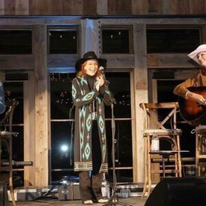 Trisha Yearwood Instagram - Last week, I snuck up to @brushcreekranch in Wyoming and sang with some of my favorite ladies! We had the best time, didn’t we @reba and @terriclarkmusic?! Reba, thank you for the invitation! We raised a lot of money for great causes!! xo