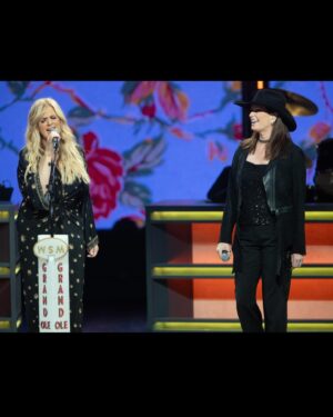 Trisha Yearwood Instagram - It truly feels like yesterday I was invited to be a member of the Grand Ole Opry. Celebrating 25 with some of my favorite women was truly the cherry on top! @terriclarkmusic, @pamtillis and @suzybogguss, thank you from the bottom of my heart for celebrating with me at the @opry! When are we doing it again?!
