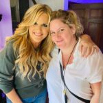 Trisha Yearwood Instagram - You’ll never guess who I got to work with today! Neumann, my favorite assistant director EVER!! We’ve done so many seasons of #TSK together. Nope! This wasn’t that but….coming soon?! #TrishasKitchen