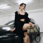 Tsai Jui-hsueh Instagram – 上車嗎?🖤 @gucci #gucci