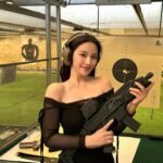 Tsai Jui-hsueh Instagram - To. X 😝 真槍實彈 把中心都打破了 #曼谷海軍射擊場