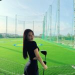 Tsai Jui-hsueh Instagram - 要一起打球嗎？ 🏌🏻‍♀️🤍⛳️ 最後影片是強迫症調地墊🤣