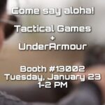 Tulsi Gabbard Instagram - If you’re at @shotshow, come and visit us tomorrow! I’ll be @ttg.training @uaoutdoor booth #13002 from 1-2pm on Tuesday, Jan 23rd. See you there!