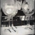 Uma Thurman Instagram - Mrs Alving in prayer amongst David Coulters singing glasses. Rehearsal of Ghosts. The view of the musician. @davidcoulter #williamstowntheatrefestival