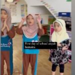 Umie Aida Instagram – Alhamdulilah.. baru 2minggu aisya masuk tadika , ibu dah nampak peningkatan yang bagus .