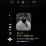 Unni Mukundan Instagram - Welcome #SudhiSurendran!! #MakeUp #Marco #ShootInProgress
