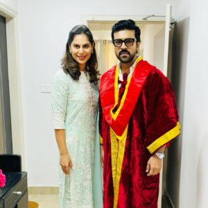 Upasana Kamineni Instagram - Dr. RAM CHARAN KONIDELA
Sooooooooo proud of you 
 @alwaysramcharan ❤️❤️❤️