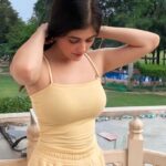 Urvi Singh Instagram - He left me so I took his wheelchair♿ and ran away🏃🏻‍♀️,guess who's coming back crawling to me.