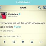Uzo Aduba Instagram - An oldie but goodie. ❤️🤍💙