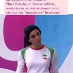 Uzo Aduba Instagram - She doesn’t need a headscarf. She needs a cape. Keep. Going. #regram @quentin.quarantino First time in 43 years a female Iranian athlete has competed without her “mandatory” headscarf