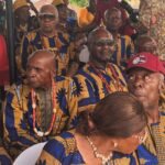Uzo Aduba Instagram - Ito Ogbo. A cultural ceremony nearly 500 years old honoring all those in our community who have reached 80 years. It takes place every three years and, upon completion of the ceremony, all of the celebrants are bestowed the title of “Ogbueshi.” Food, music, dance, and fireworks are enjoyed at each respective house throughout the weekend, and most importantly people come to pay their highest respects to the graduating elder. People from across Nigeria and the world descend on our small town to witness the tradition. Today, the community welcomed its latest age grade “class” which includes as its member, my Godfather and Uncle, Ifeanyi Anyaoku. To say it is a major feat is to put it mildly. I have been to Ito Ogbo before, and although timing this year doesn’t allow me to attend, I wanted to send my love back home to my family. So many are there celebrating with him and lifting. Him. UP. Uncle, you are so deeply loved and we are all so happy you have reached this milestone. We Thank God you are seeing this day come to pass. And doing it in STYLE. With true love surrounding you. I hope you are able to absorb all of it. This first picture is of my dear Godfather and I together at a wedding a few years ago:). The second is him today at the Ito Ogbo ceremony. So much life happening behind those glasses there. So curious what he might be taking in, thinking… Congratulations, Uncle, on this massive achievement. Uncle, nwa nwoke Egwuenu, Godfather, taa taa ị bu Ogbueshi. OGBUESHI!!!! Chai! Odiegwu. Ka Chukwu gozie gi na umu gi. 🙌🏿🇳🇬