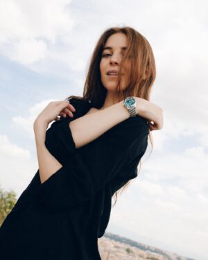 Valentina Romani Instagram - One day at time with @omega #AquaTerraShades 
#adv