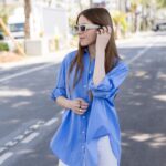 Valentina Romani Instagram - Pas de nuages sur Cannes @isabelmarant @luisaviaroma #isabelmarant #isabelmaranteyewear #cannes2023 #adv