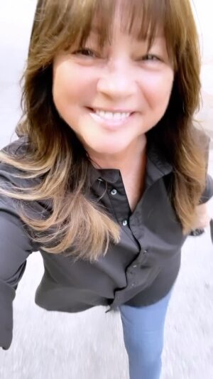 Valerie Bertinelli Instagram - Back in November, I really started concentrating on my emotional and mental health. The harsh words and abuse can never be unheard and taken back, but here’s the thing, I wouldn’t have taken them in and believed them in the first place, if I hadn’t been saying harsh and unkind words to myself first. Through therapy, journaling, meditation, and slew of things you’ve watched me talk about on my feed the past year, I started to care about myself more and care how I treated myself more which led me to also care about the nutrition I put into my body. Caring not so much about calories but what are in those calories? Am I getting enough fiber? Am I getting enough protein? Am I getting enough vitamins, naturally, in my food? Am I drinking too much? What makes me feel better. What makes my body feel better? Keyword, FEEL better. I also went dry in January. And I plan to do it again in July. I have cut back exponentially on alcohol and I’m sure that has helped with releasing the weight I was carrying for protection. And it did protect me. I’m grateful for that.
I don’t need protection any longer. I’m really starting to love myself. Deep down. All this to say I have a lot to talk about and will continue to do so. Thank you for coming on this journey with me. Please be kind to yourselves. You deserve it. We all do. We are enough. 🤍✌🏻