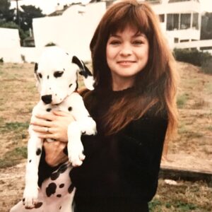 Valerie Bertinelli Instagram - 1990 Sherman and me 
#fbf