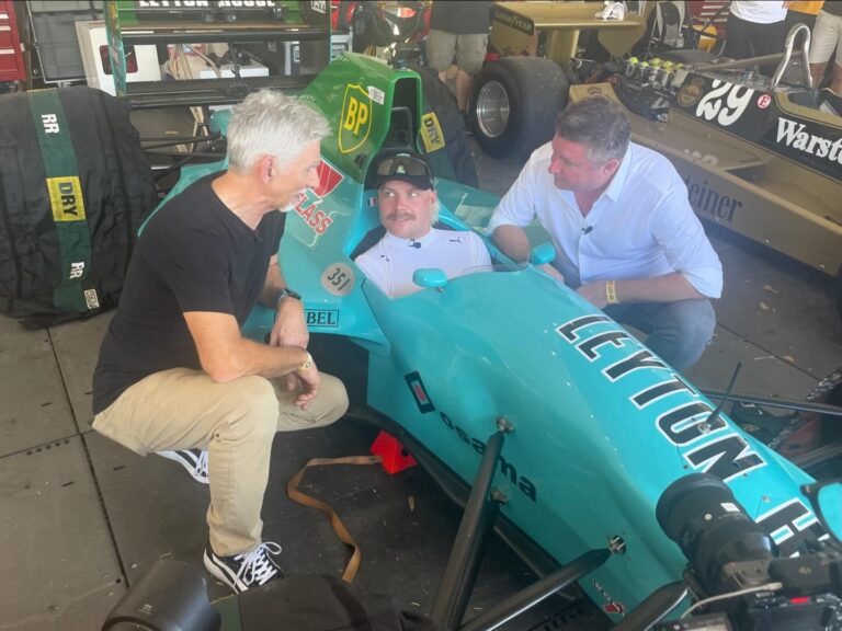 Valtteri Bottas Instagram - Valtteri Bottas in the Leyton House CG891 Judd with Damon Hill and David Croft. Bottas made a last-minute call to drive the Leyton House at the 2024 Repco Adelaide Motorsport Festival. #F1 #Adelaide #AMF