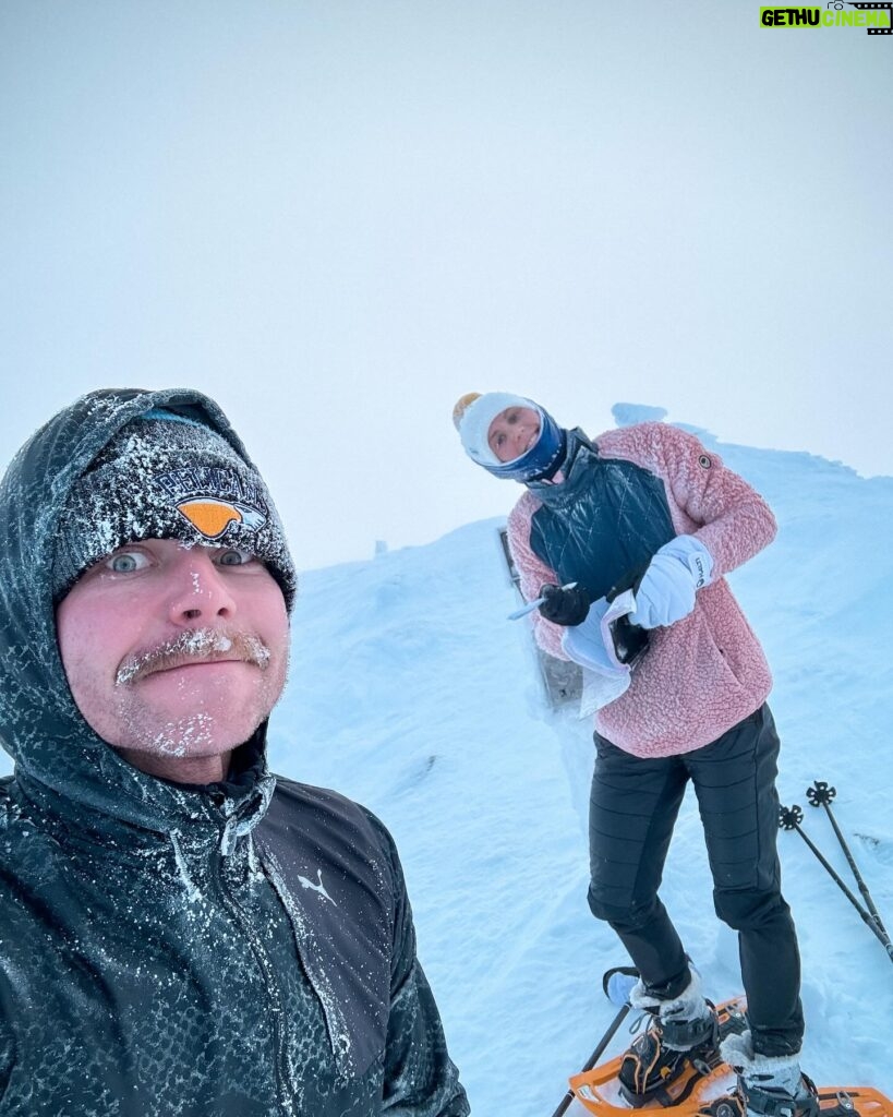 Valtteri Bottas Instagram - Up and Down 🏔️ #VB77 #Saana #Kilpisjärvi #Snowshoe 📷’s me and @tiffanycromwell