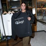 Vanessa Hudgens Instagram – Beyond stoked to launch our @allsaints x @caliwater collaboration!!! Online meowwww