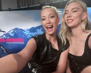 Vanessa Kirby Instagram - And the love for these guys… insane. Happiest days with these sisters. Totally in awe of what you’ve done in this movie @wellhayley @officialrebeccaferguson @pom.klementieff 

(And you as ever our beautiful @chrishyhodell) 🤍